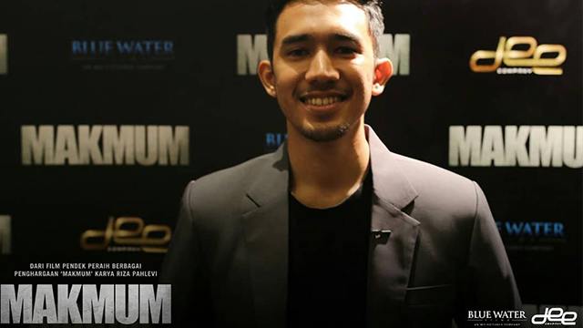 Riza Pahlevi, sutradara film pendek Makmum (sumber: Riza Pahlevi)