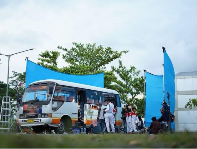 Proses dibalik produksi film Mars (Sumber foto: M. Marhawi)