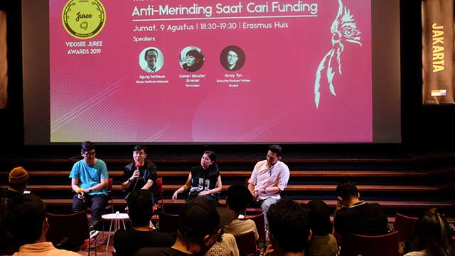 Forum diskusi 'Anti Merinding Cari Funding' di Viddsee Juree Indonesia 2019